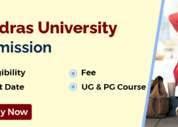 Madras Unversity admission